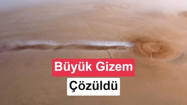 Arsia Mons Uzun Bulutu, Mars atmosferinde gözlemlenen ilginç bir oluşumdur.