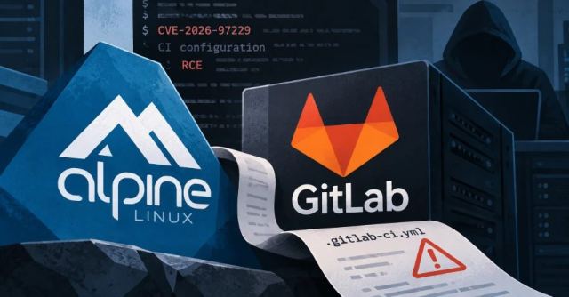 Alpine Linux GitLab sunucusunda kritik açık denemesi