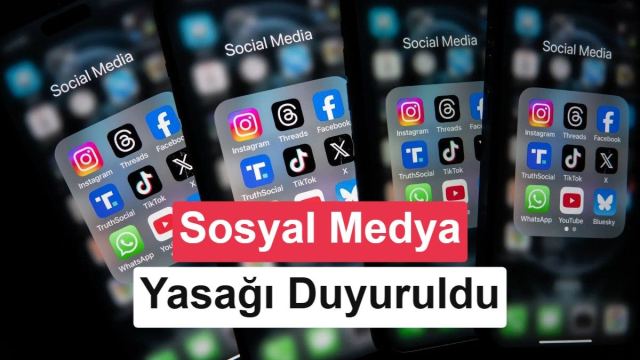 Yunanistan sosyal medya yasağı ile ilgili bir görsel