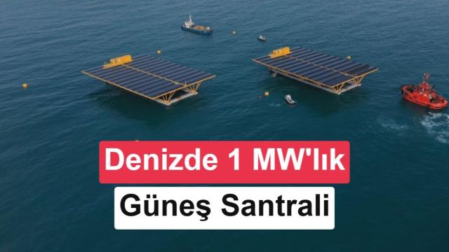 İspanya'da yüzer güneş enerjisi projesi test ediliyor
