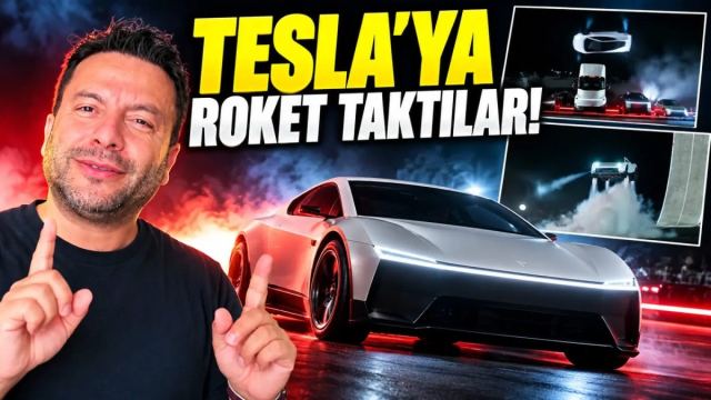 Tesla Roadster, 0-100 km/s hızlanmayı 0.8 saniyede tamamlayan uçan otomobil