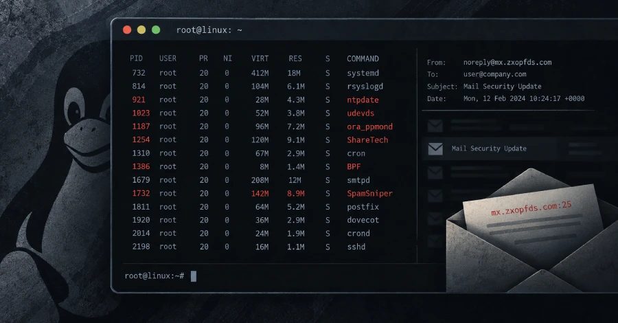Linux arka kapıları, e-posta güvenlik araçlarını taklit ederek tespit edilmekten kaçınıyor.