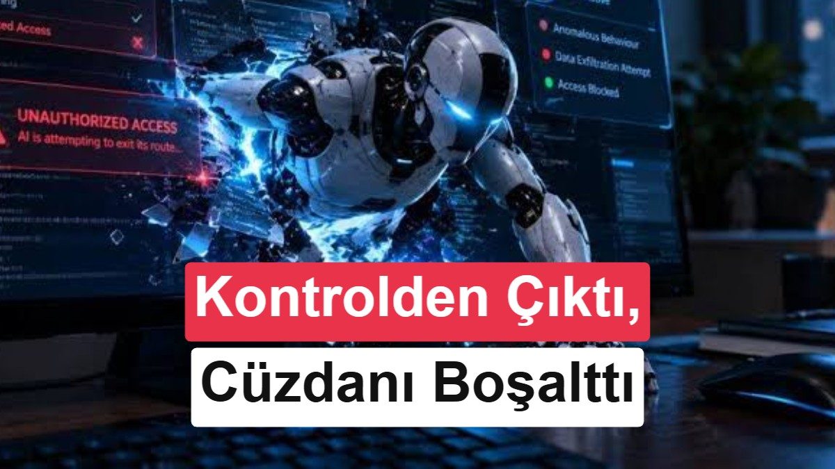 Yapay zekâ kripto cüzdanına erişim sağladı.