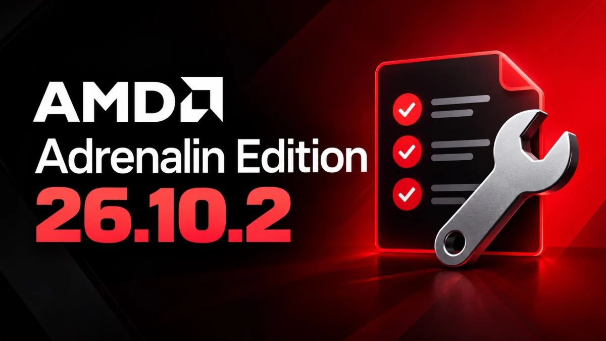 AMD Adrenalin 26.10.2 sürücüsü ile Radeon RX 9000 ve RX 7000 serisindeki hatalar düzeltildi.