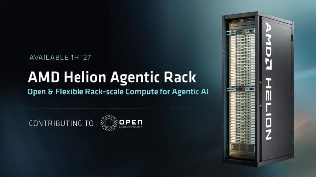 AMD Helion sunucu tasarımı, 32,768 Zen 6 çekirdeği ile veri merkezleri için esnek bir çözüm sunuyor.