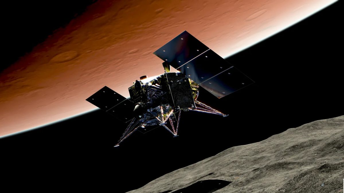 MMX uzay aracı, Phobos'a yolculuğa çıkmak üzere fırlatıldı.