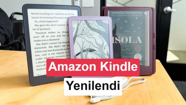 Amazon Kindle 2026 yeni özellikleri ve tasarımı ile dikkat çekiyor.