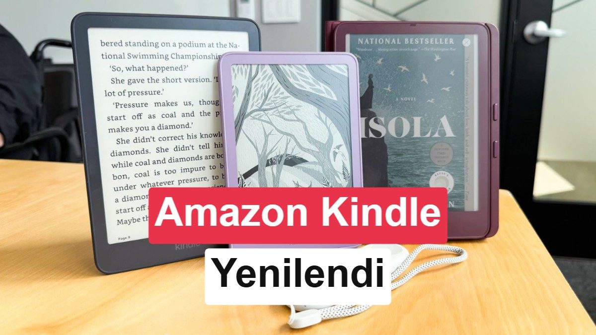 Amazon Kindle 2026 yeni özellikleri ve tasarımı ile dikkat çekiyor.