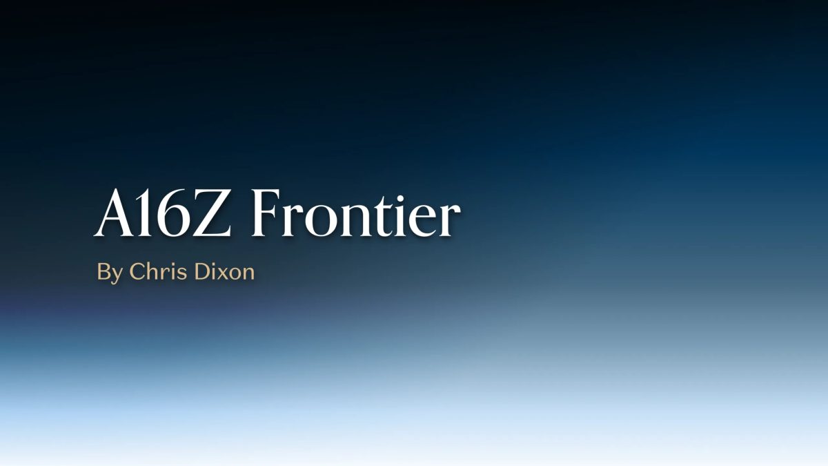 a16z Frontier, yapay zeka ve yeni cihazlara yatırım yapacak