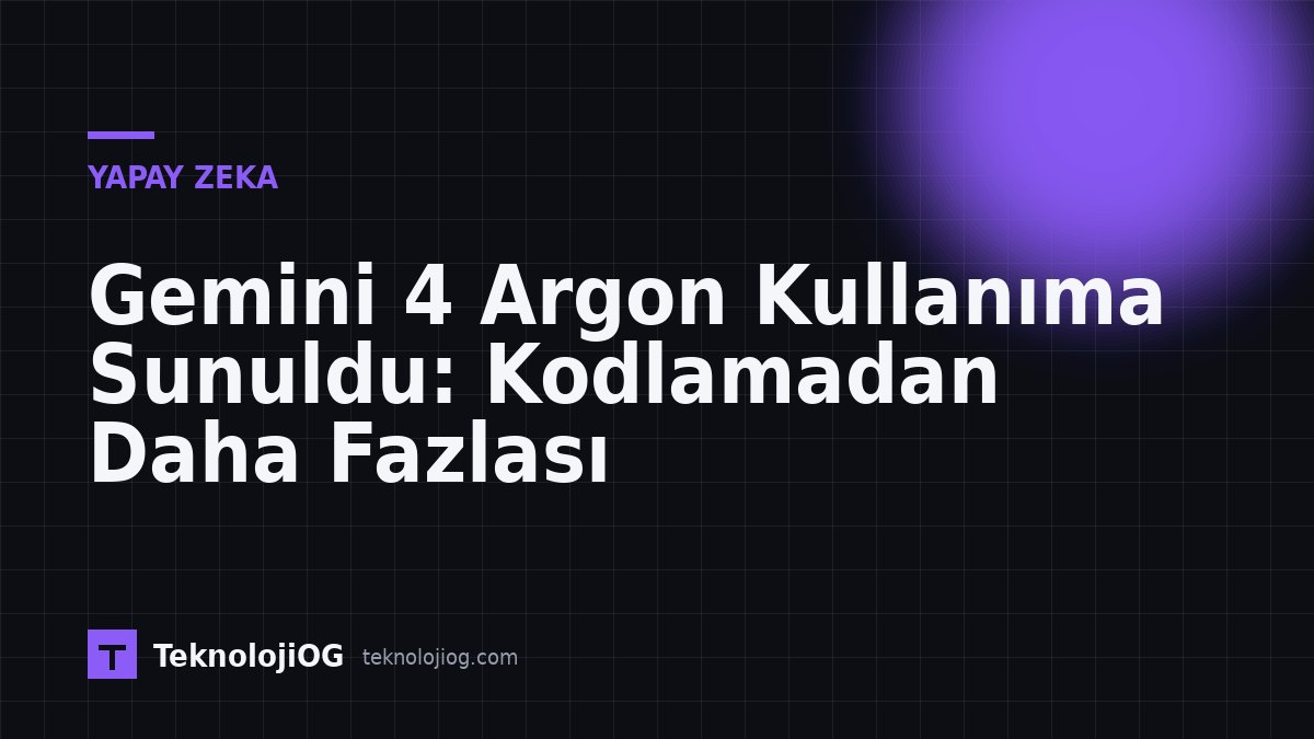 Gemini 4 Argon, Google'ın yeni yapay zeka modeli ile geliştirilmiş yazım ve görev yönetimi özellikleri sunuyor.
